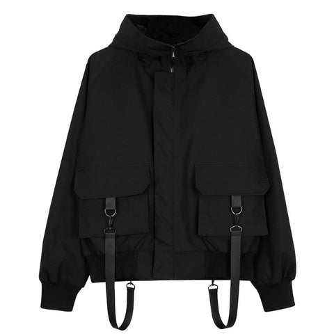 Ninja Cargo Ribbons Function Jacket - Anagoc