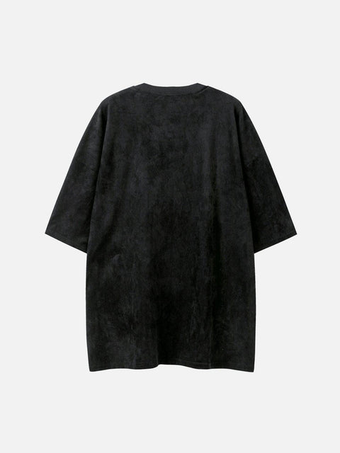 Flame Cross Graphic Tee - Anagoc