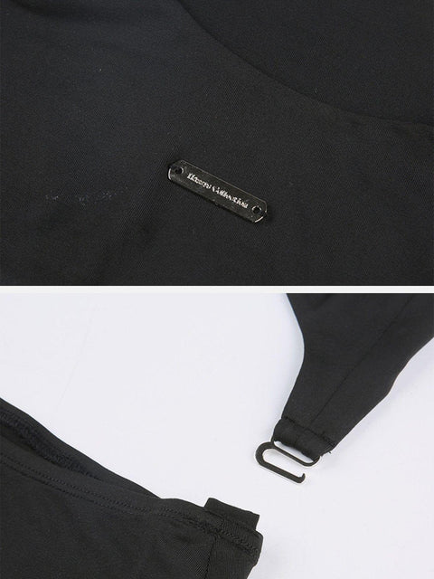 Hollow Mesh Vest Suit - Anagoc