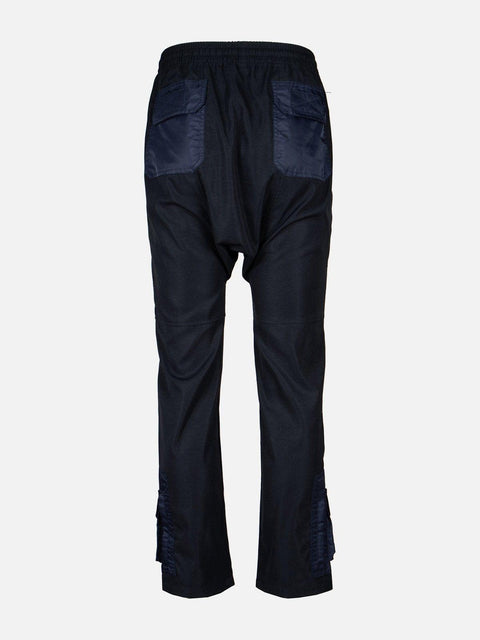 Patchwork Flap Pocket Cargo Pants - Anagoc