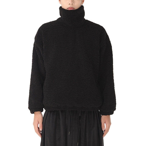 Turtleneck Sherpa Sweatshirt - Anagoc