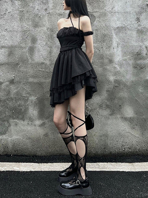 Lace Slip Dress - Anagoc