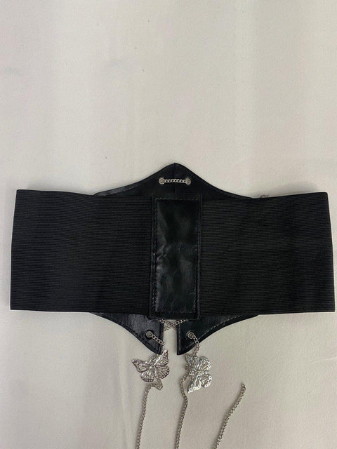 Bow Tie Chain Bondage Belt - Anagoc