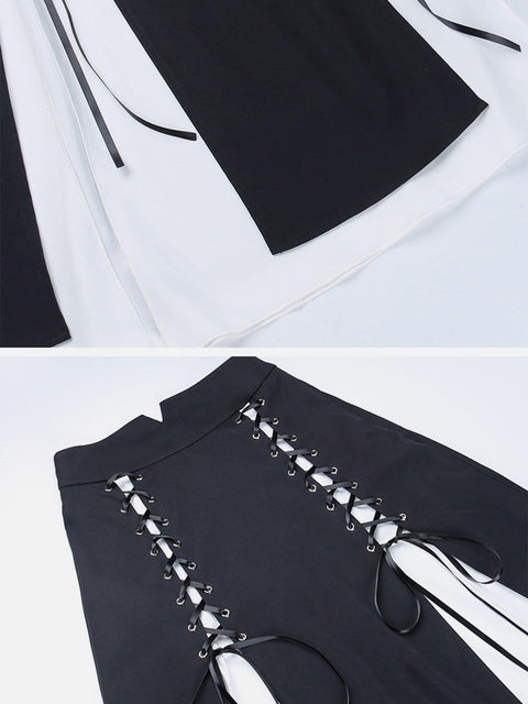 Double Slits Skirt - Anagoc