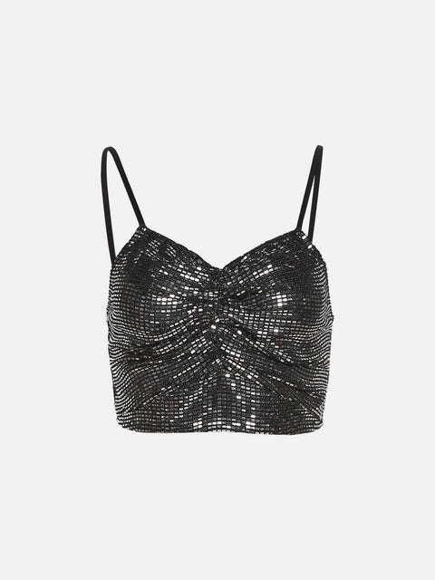 Sexy Cropped Navel Slim Vest - Anagoc