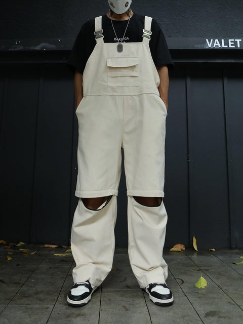 Detachable Pant Legs Overalls - Anagoc