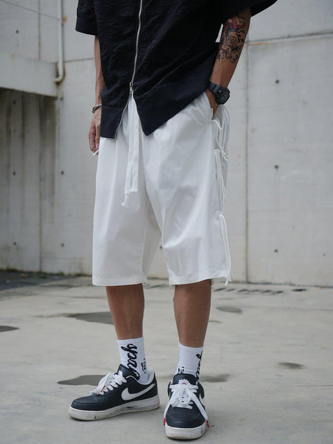 Side Ribbon Shorts - Anagoc