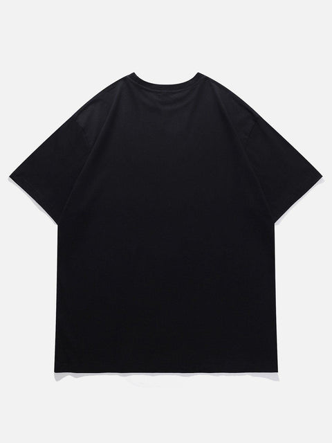Dark "UNFAILING" Ghost Graphic Tee - Anagoc