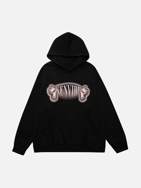 Hands Human Silhouette Hoodie - Anagoc