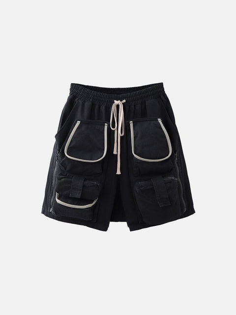 Removable Pockets Cargo Shorts - Anagoc