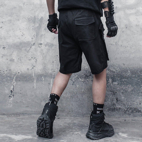 Functional Asymmetric Rope Shorts - Anagoc
