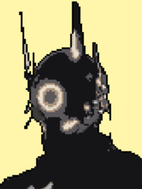 Cyberpunk Glowing Circle Mask - Anagoc