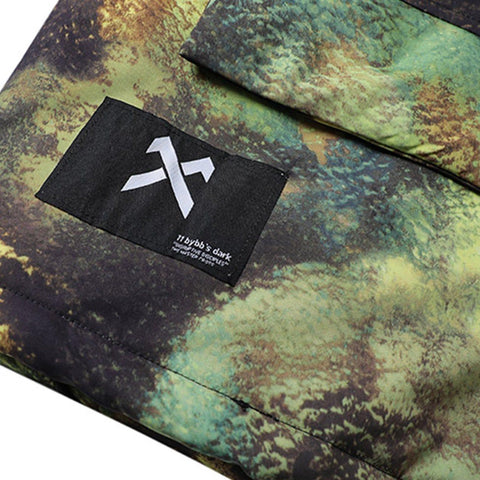 Fur Collar Camouflage Winter Coat - Anagoc