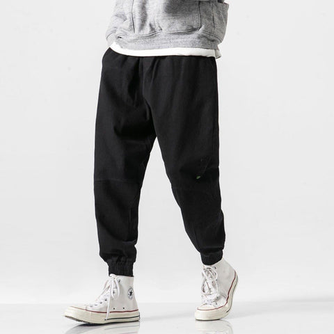 Embroidery Harem Pants - Anagoc