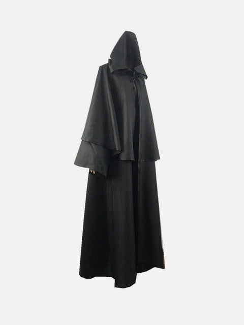 Patchwork Straps Cloak - Anagoc