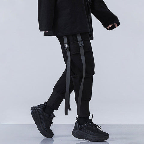 Dark Function Ribbons Cargo Pants - Anagoc