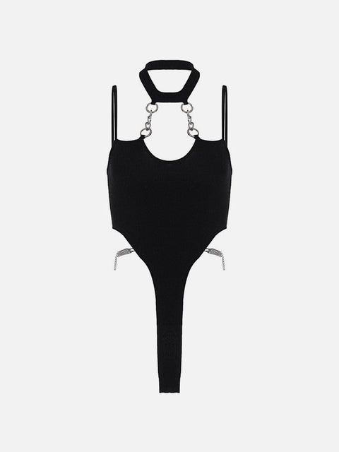 Hollow Chain Jumpsuit - Anagoc