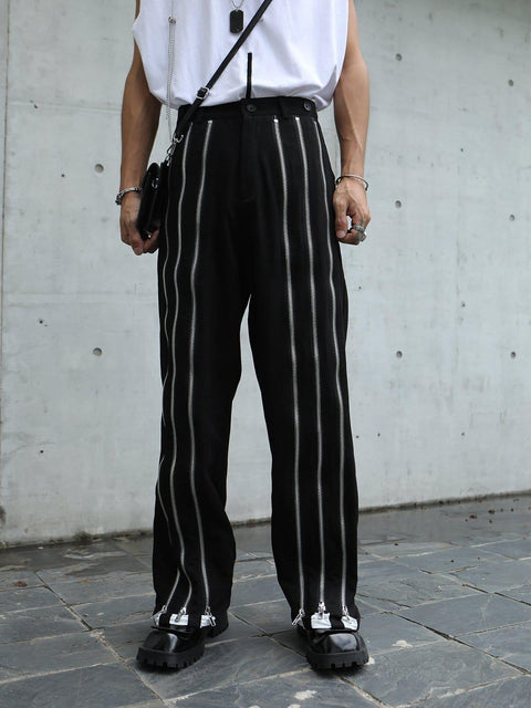 Multi Zip Up Pant - Anagoc