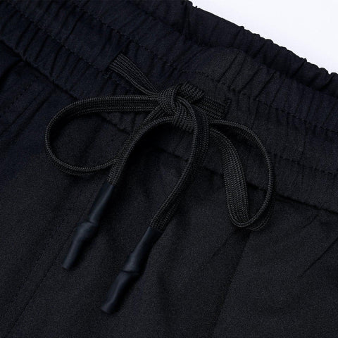Dark Patchwork Wide Leg Shorts - Anagoc
