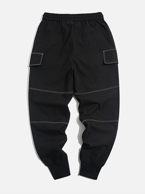 Line Exposed Cargo Pants - Anagoc