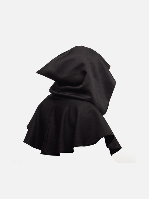 Solid Color Dark Wind Cloak - Anagoc