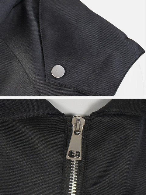 Punk Adjustable Buckle Hat - Anagoc