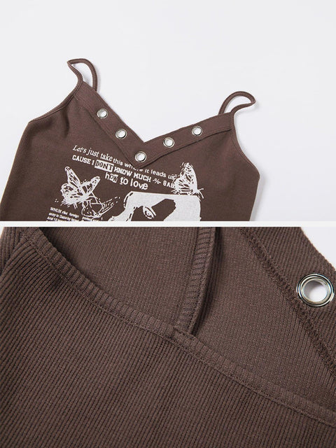 Sexy Print Vest - Anagoc