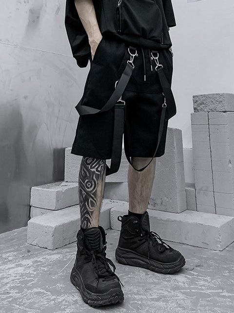 Multi Webbing Cargo Shorts - Anagoc