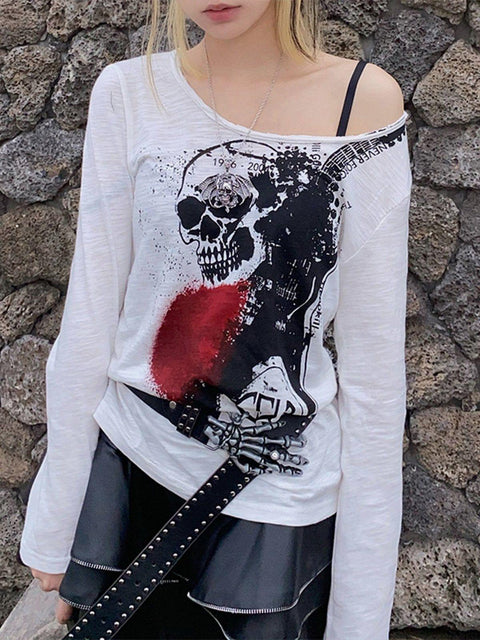 Skeleton Hand Rivets Belt - Anagoc