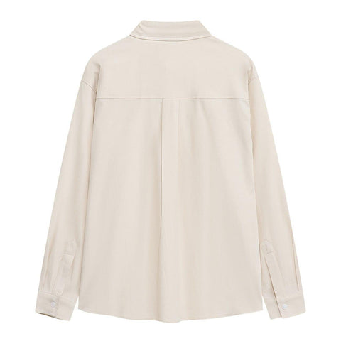 Ribbon Long Sleeve Shirt - Anagoc