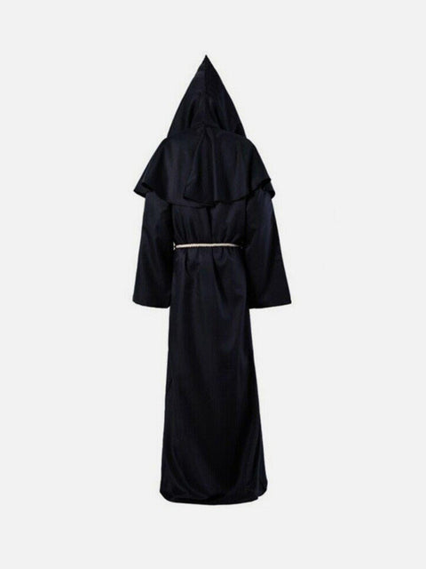Solid Color Straps Cloak - Anagoc
