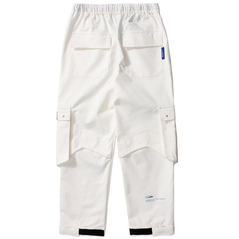 Electroplating Belt Velcro Pants - Anagoc