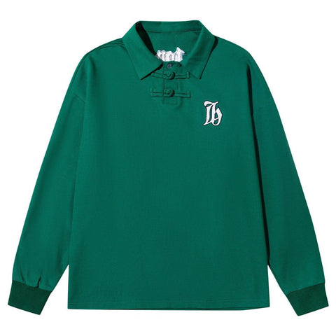 Solid Color Embroidery Sweatshirt - Anagoc
