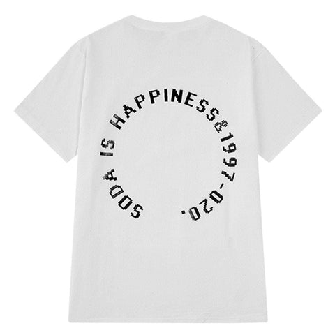 Refracting Face Print Tee - Anagoc