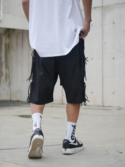 Side Ribbon Shorts - Anagoc