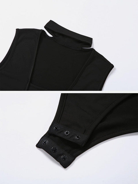Chocker Hollow Jumpsuit - Anagoc