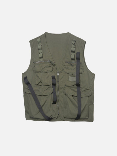 Multi Pockets Function Vest - Anagoc