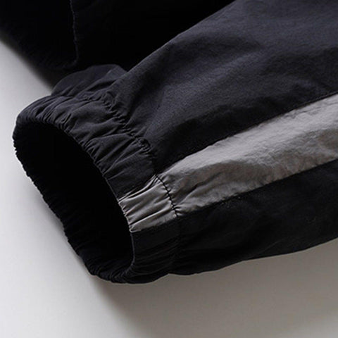Function Patchwork Print Sweatshirt - Anagoc