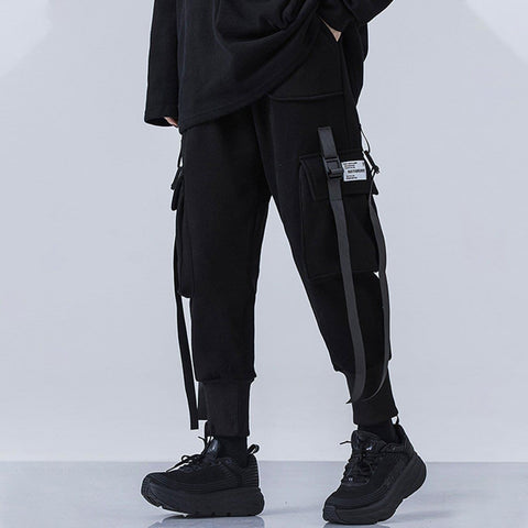 Dark Function Ribbons Cargo Pants - Anagoc