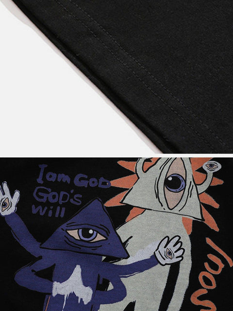 One Eyed Alien Graphic Tee - Anagoc