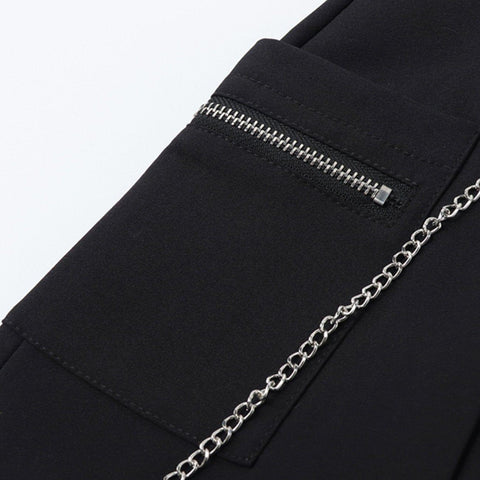 Chain Ribbon Skirt - Anagoc