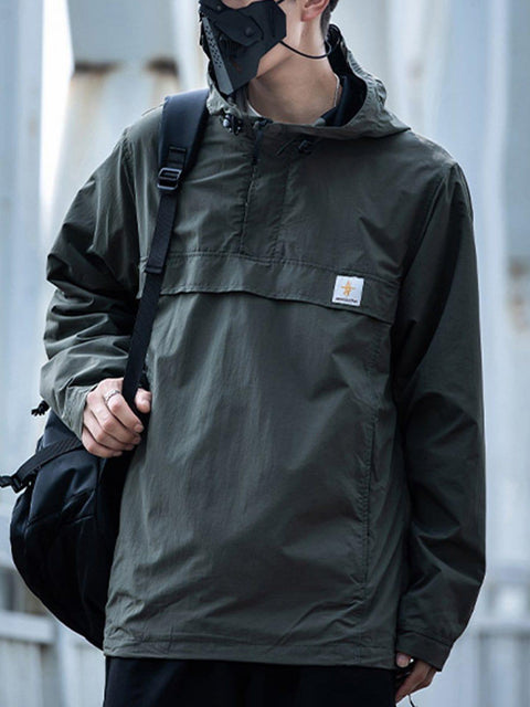 Half Zipper Functional Jacket - Anagoc