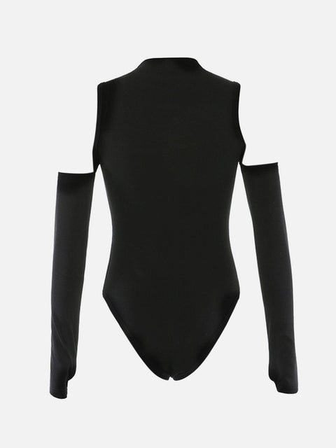 Tight High Neck Sexy Jumpsuit - Anagoc