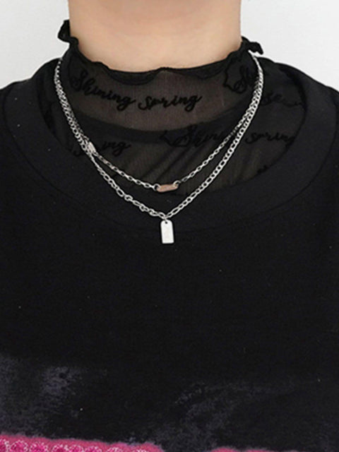 "LUCKY" Double Necklace - Anagoc
