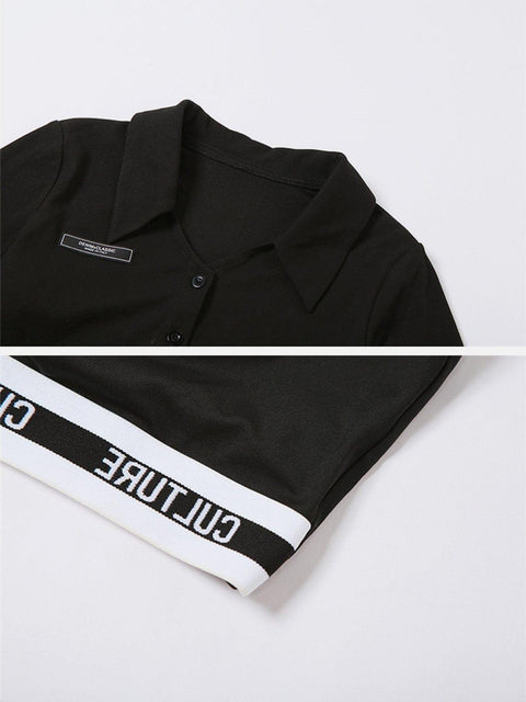 Irregular Hem Long Sleeve Suit - Anagoc