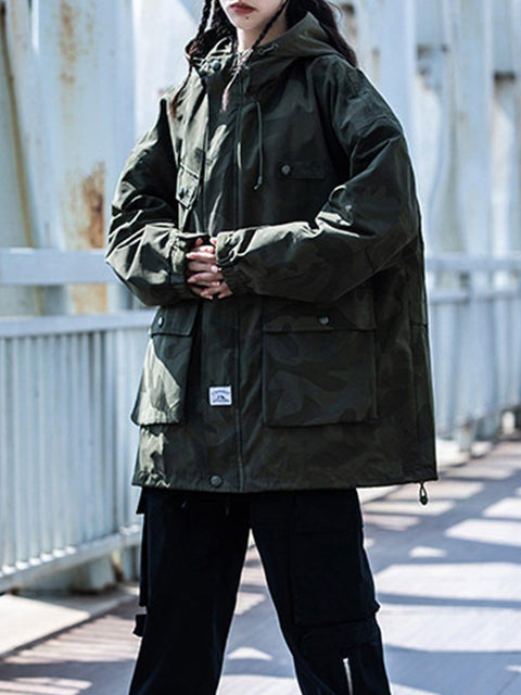 Patchwork Camouflage Jacket - Anagoc