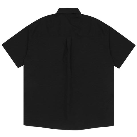 Dark Ribbon Chain Shirt - Anagoc