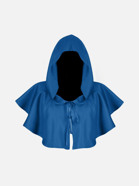Dark Hooded Cape - Anagoc