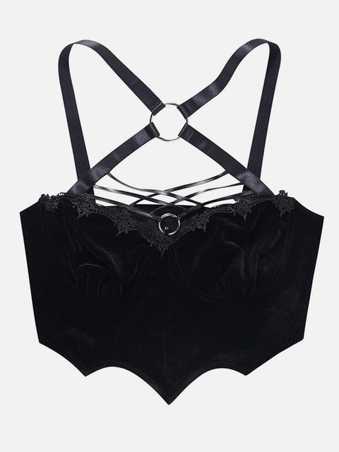 Sexy Cross Straps Vest - Anagoc