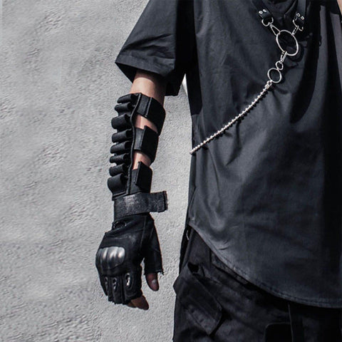 Dark Ninja Velcro Ammunition Arm Ring - Anagoc